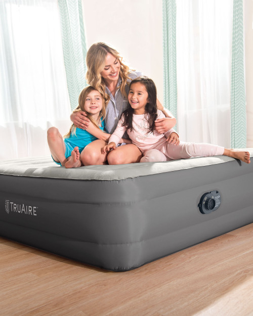 Intex 64095T 18in Queen TruAire® Fiber-Tech Air Mattress with Built-In Electric Pump manufacturer reference