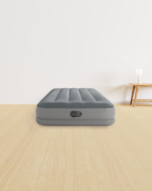 Intex 64112E 12in Twin Dura-Beam® Standard Fiber Tech Prestige Air Mattress with Built-In USB Electric Pump manufacturer reference