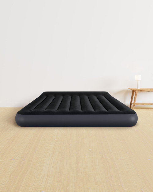 Intex 64149ED 10in Queen Dura-Beam® Standard Fiber-Tech Pillow Rest Air Mattress with Built-In Electric Pump manufacturer reference