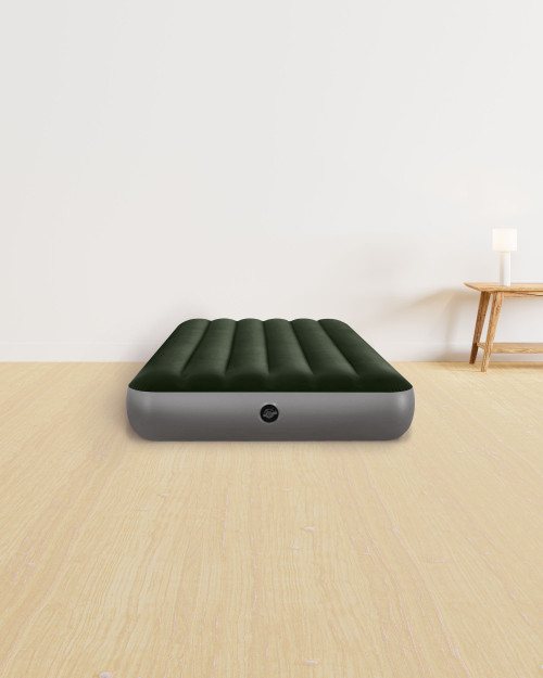 Intex 64777E 10in Twin Dura-Beam® Standard Fiber-Tech Prestige Air Mattress with Hand-Held Battery Pump manufacturer reference