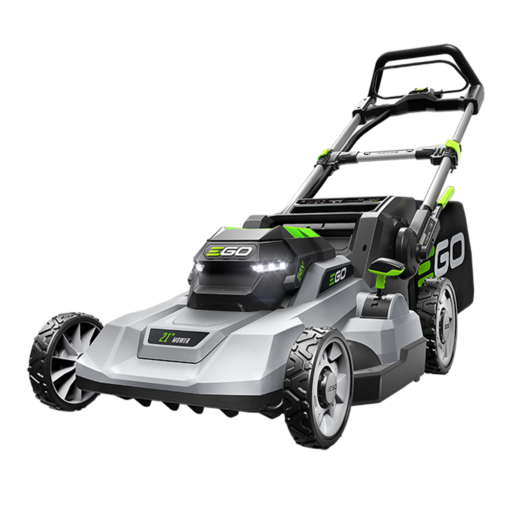 EGO LM2114 21-inch push mower in manufacturer product render; kit contents are not shown.