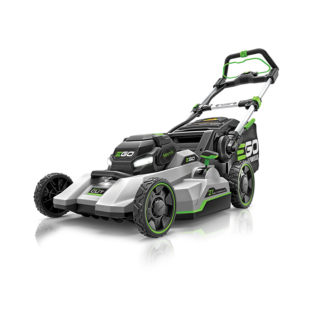 EGO manufacturer render of the LM2130SP 21-inch Select Cut Touch Drive mower; battery and charger are not shown and are not included in this configuration.