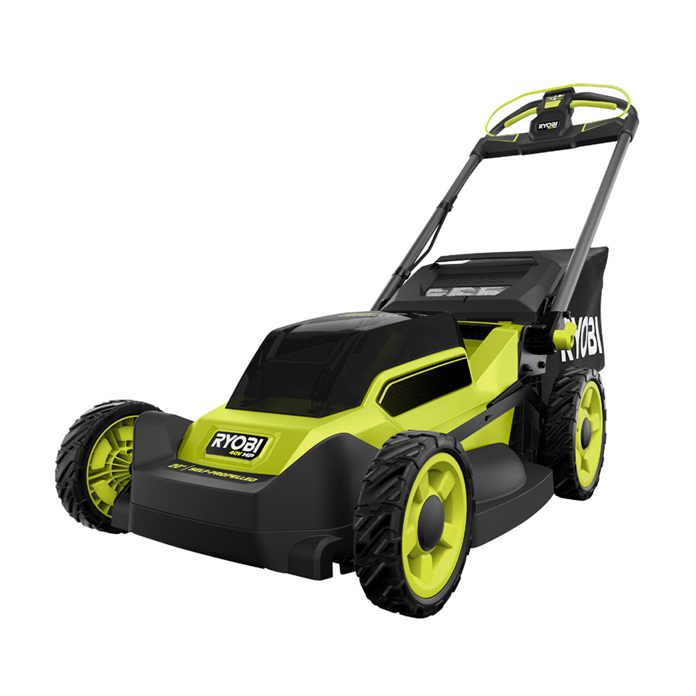 RYOBI exact RY401018BTL 20-inch rear-wheel self-propelled mower manufacturer rendering; package details come from the written exact listing.