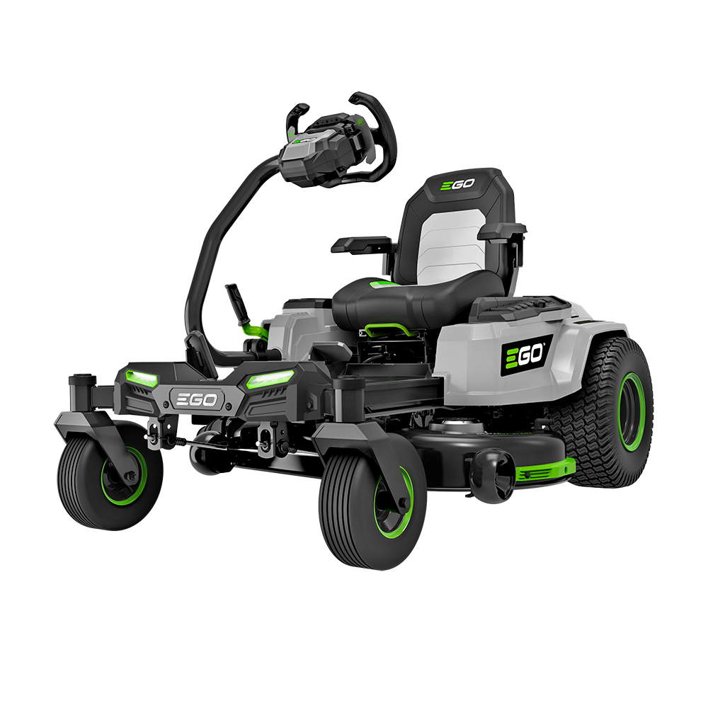 EGO ZT4215S 42-inch zero-turn riding mower, manufacturer render.